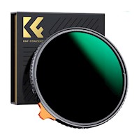 Filtro K&F Concept Black Mist 1/4+ND2-400 Serie Nano X 77mm KF01.2023